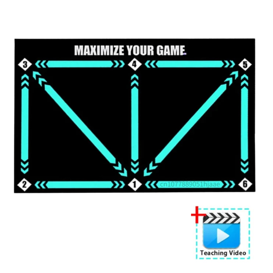 Football Pro Training Mat | Anti-Slip, 2x2m Size for Skill Enhancement and Home Training