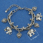 Handmade Vintage Elephant Anklet