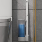 Disposable toilet brush