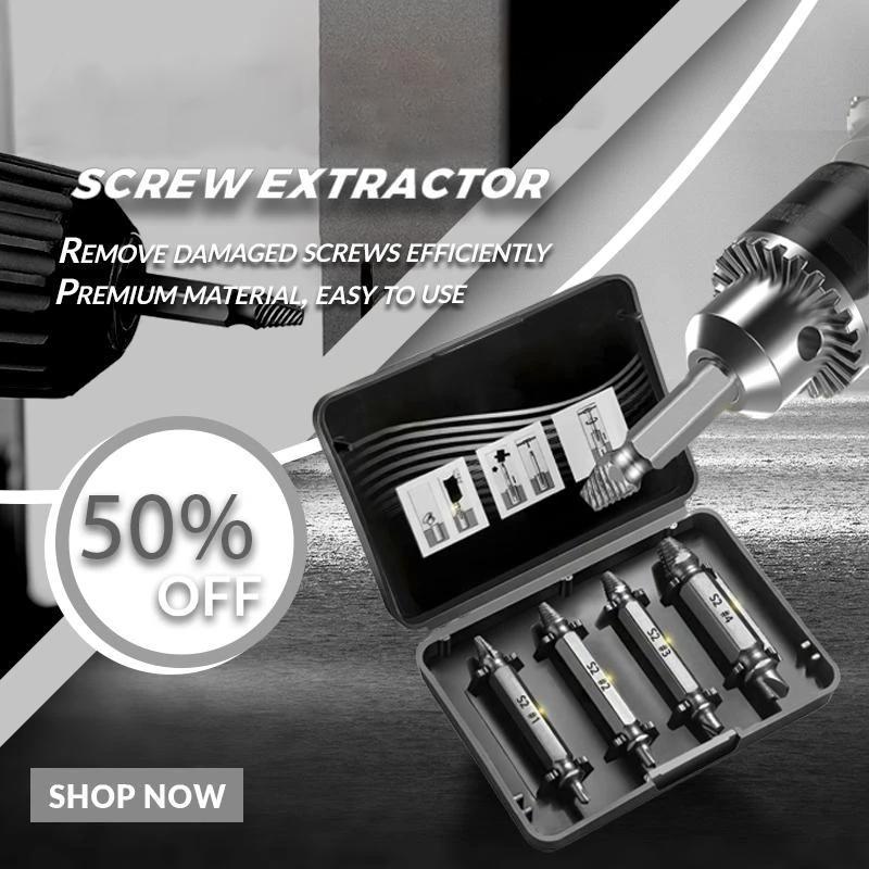 Screw extractor (4 pcs./5 pcs./6 pcs.)