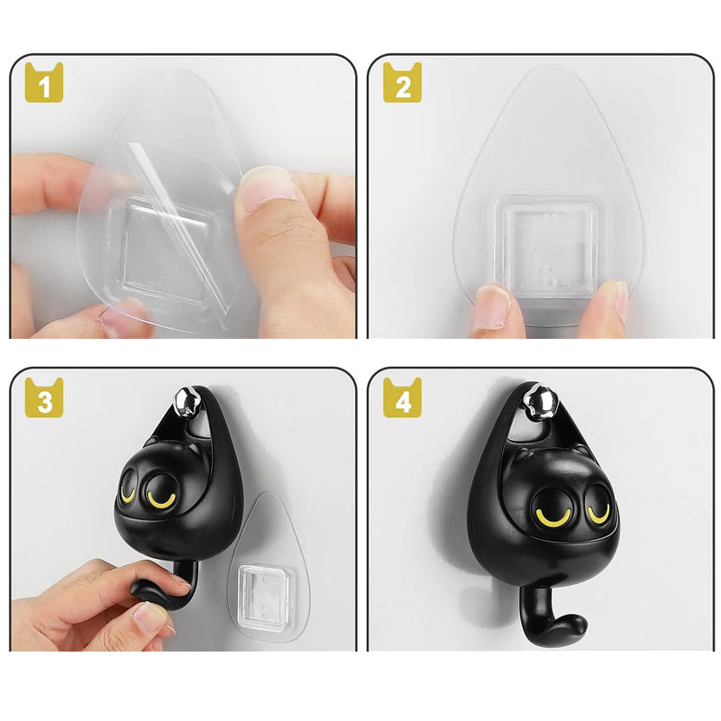 Creative Sweet Waving Cat Hook