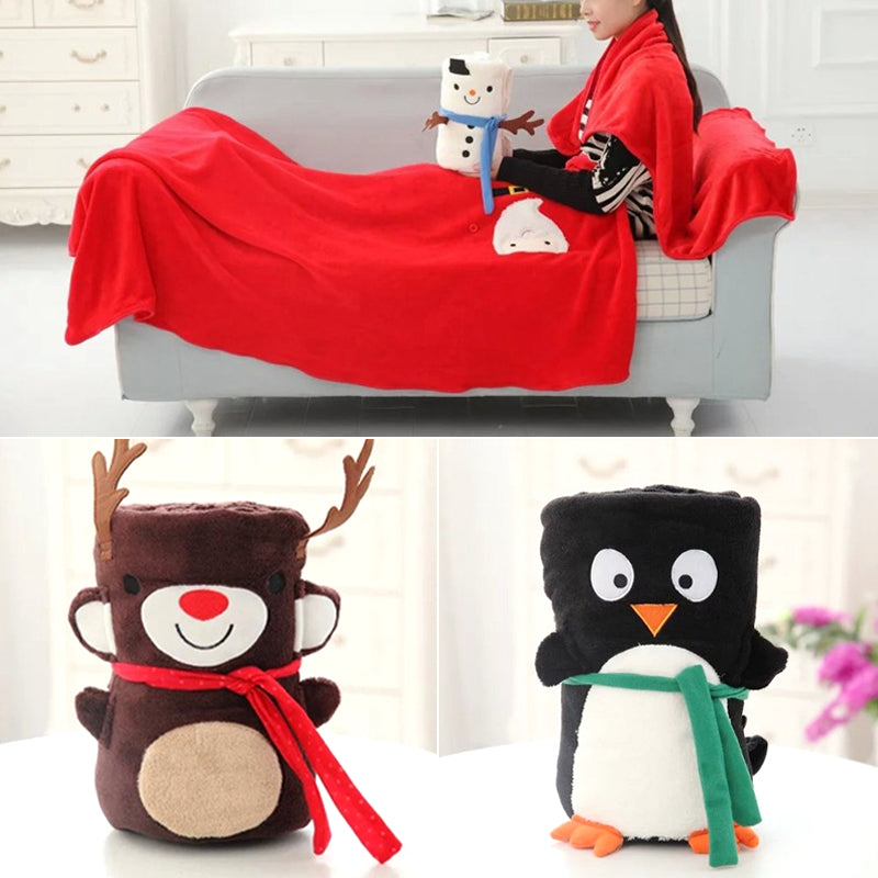 Ciaovie Flannel Blanket Christmas