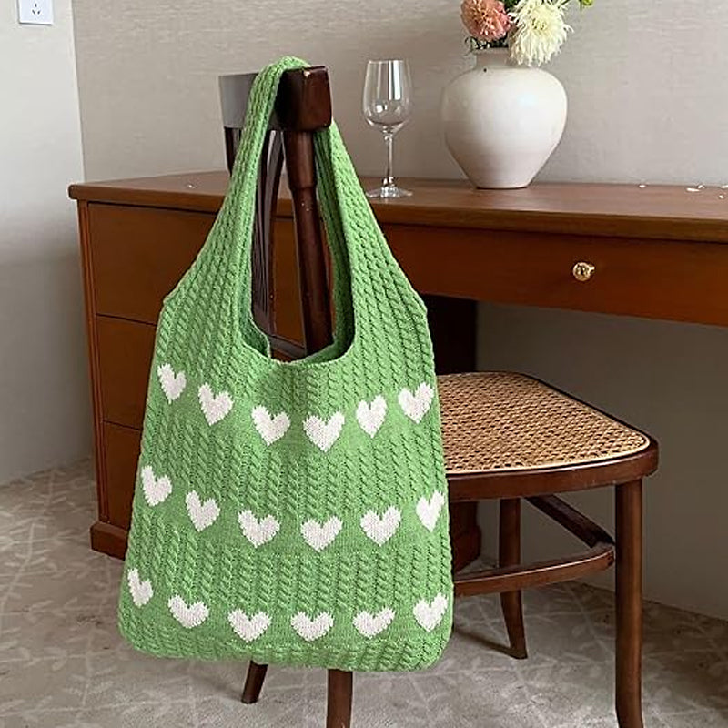 Knit Love Tote Bag