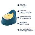 Slip Potty Chair – Child Safety – Removable Easy-Clean Bowl – Ergonomic Comfort – Stress-Free Toddler Potty Training Aid