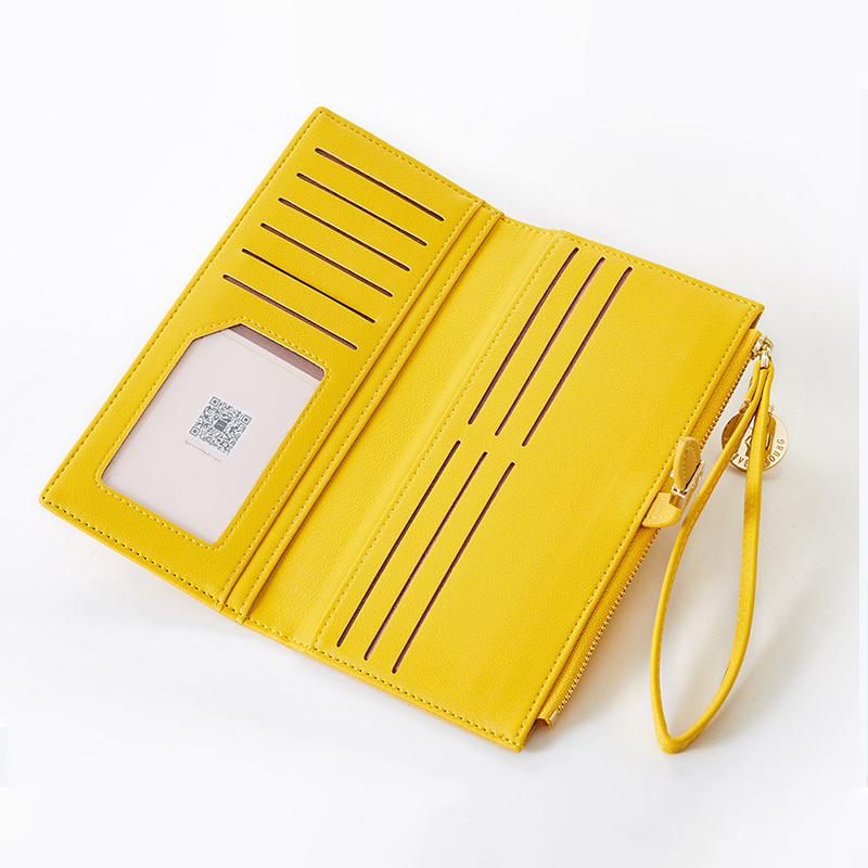 Women's Bi-fold Long Wallet