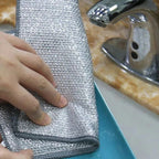 WireClean Double Sided Metal Steel Wire Cleaning Cloth