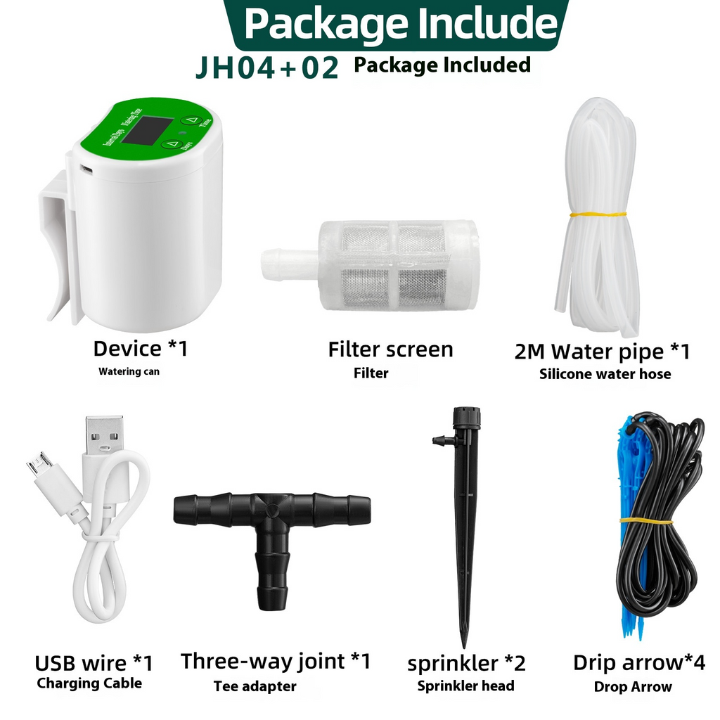 Automatic Plant Watering System with USB – Efficient Drip Irrigation