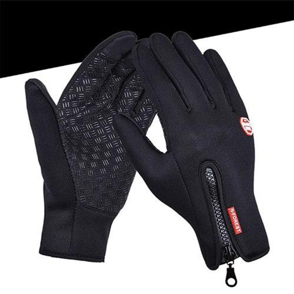 Premium warm windproof waterproof touchscreen gloves unisex
