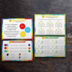 Reusable ribbed handwriting workbooks
