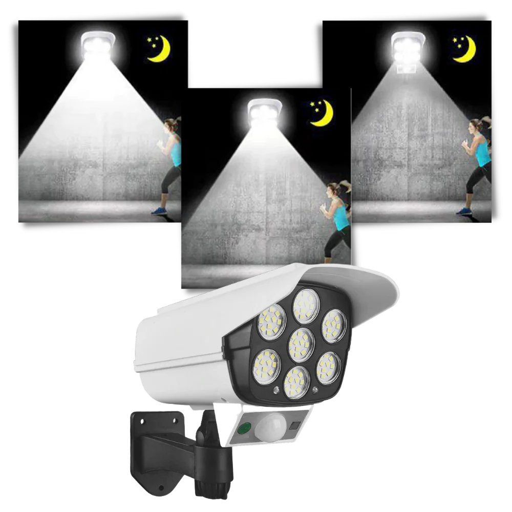 Solar Motion Sensor LED Lamp