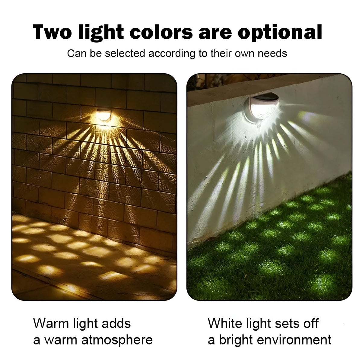 LumiWall – Solar Garden Wall Lamp