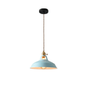 Vintage pastel pendant lamp - Metallic elegance - Soft ambiance