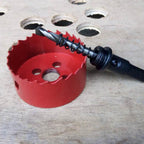 Hole saw drill