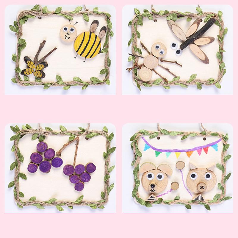 Creative DIY Tree Trunk Painting Decoration
