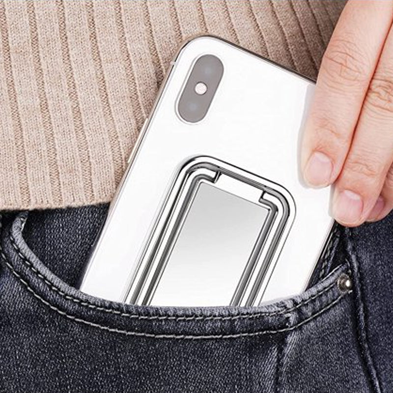 Back clip foldable phone holder