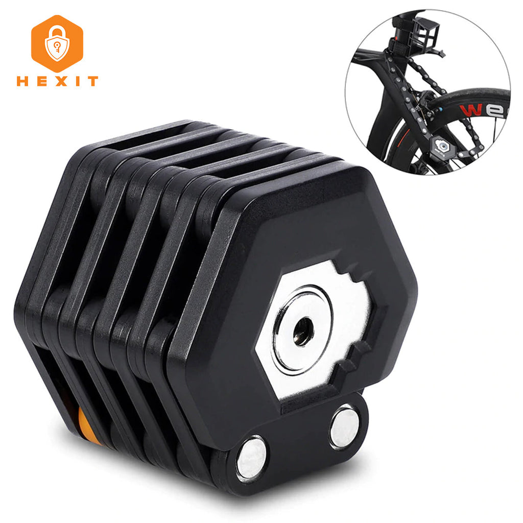 HEXIT™ FoldLock - Compact and Lightweight Bike Lock
