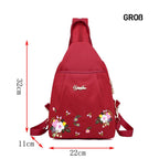 Embroidery Light Backpack