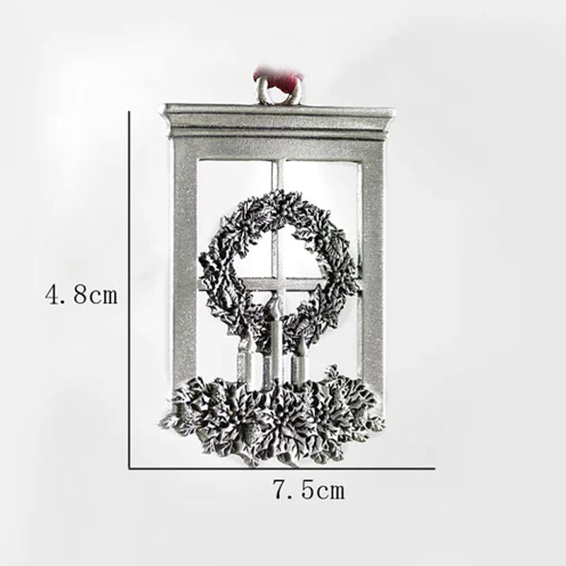 Solid Tin Christmas Decoration