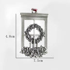 Solid Tin Christmas Decoration