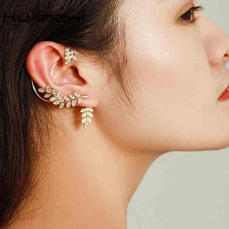 Shiny Zircon Earrings