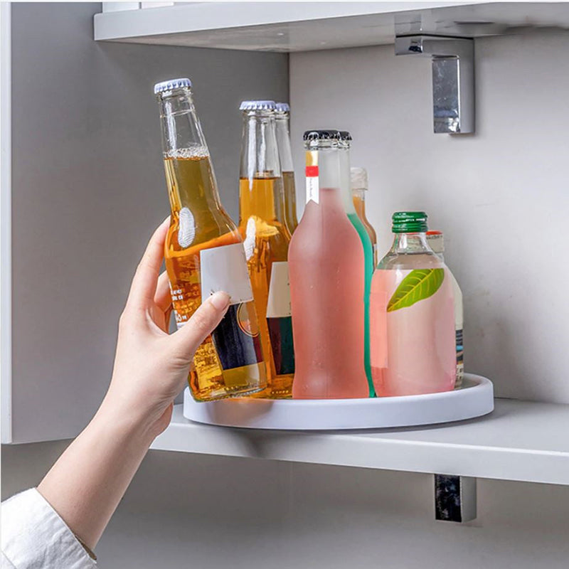 360° rotatable warehouse shelf