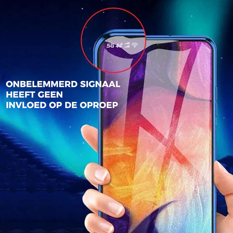 Magnetic Tempered Glass Dual-Sided Phone Case for Samsung