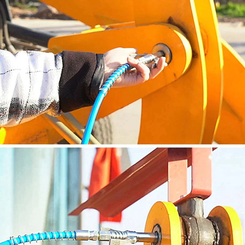 Strong lock on lubricating couplings