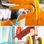 Strong lock on lubricating couplings
