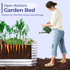 Galvanised Steel Raised Garden Bed - Easy Installations