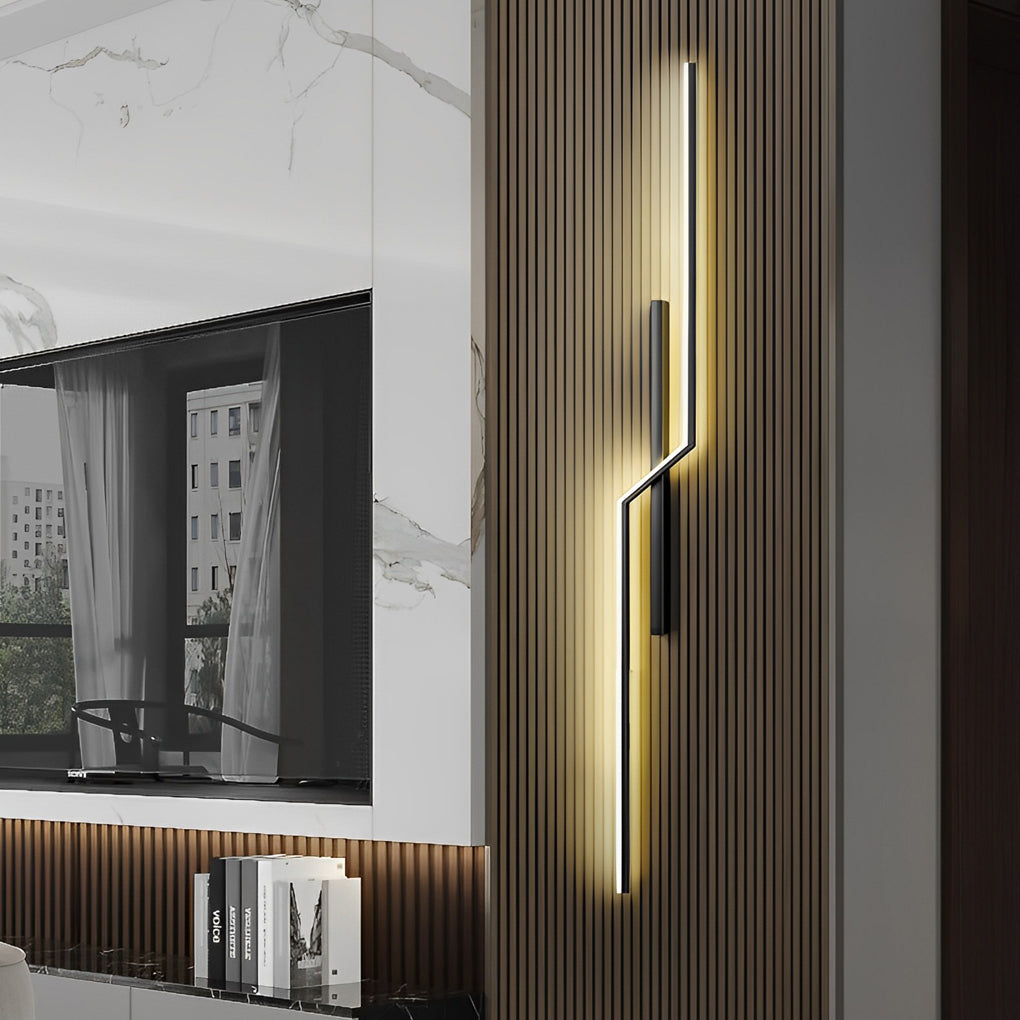 Lines Creative LED Modern Minimalist Wall Lamp Decorative Wall Lights Lighting