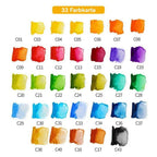 Solid Gouache Pigment Palette