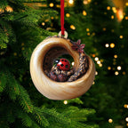Christmas acrylic pendant