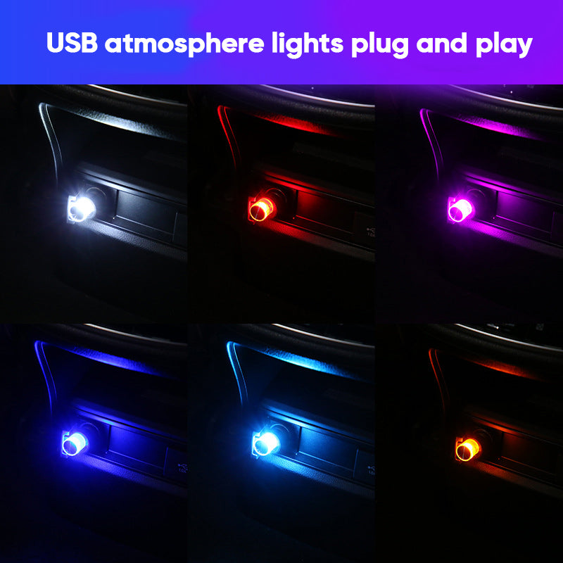 Colorful flash atmosphere lights