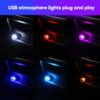 Colorful flash atmosphere lights
