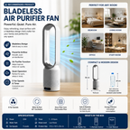 AirPure Pro – 3-in-1 Air Cooler with UV Purification & Ioniser | 6L Portable Cooling Fan