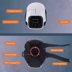 Knee Massager with Red Light Therapy for Pain Relief and Muscle Recovery