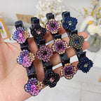 Three Flowers Side Hair Clip