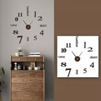 Modern DIY Screwless Wall Clock