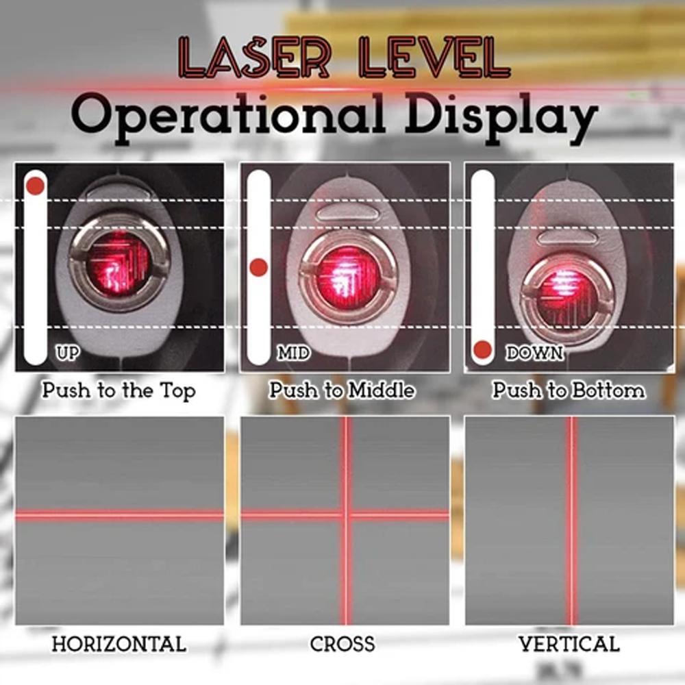 Multifunctional Laser Level 4 in 1 Laser Measuring Tool