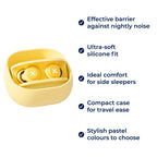 Block Snoring & City Noise – Soft Silicone Fit – Reusable & Hygienic – Ideal for Side Sleepers & Travel