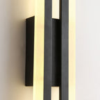 LuxLine Modern LED Wall Lamp | Minimalist Design | Iron & Acrylic | Dimmable Light