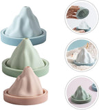 Reusable Silicone Snow Mountain Iceberg Ice Cube Mold with Lid