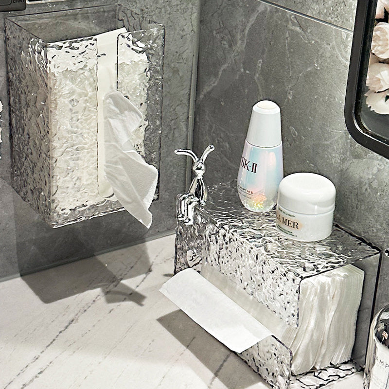 Multifunctional Glacier Pattern Textile Box