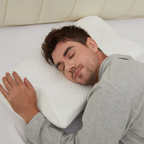Pillow for Back & Shoulder Pain Relief – Orthopedic Memory Foam Posture Pillow for Neck, Shoulder & Spinal Alignment Support