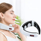 NeckEase | Vibration Neck Massager – Pain Relief – Portable Design – Soothes Stiff Muscles – Stress & Tension Relief