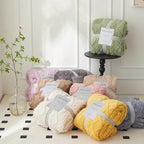 Luxury Lambswool Blanket for Bedroom