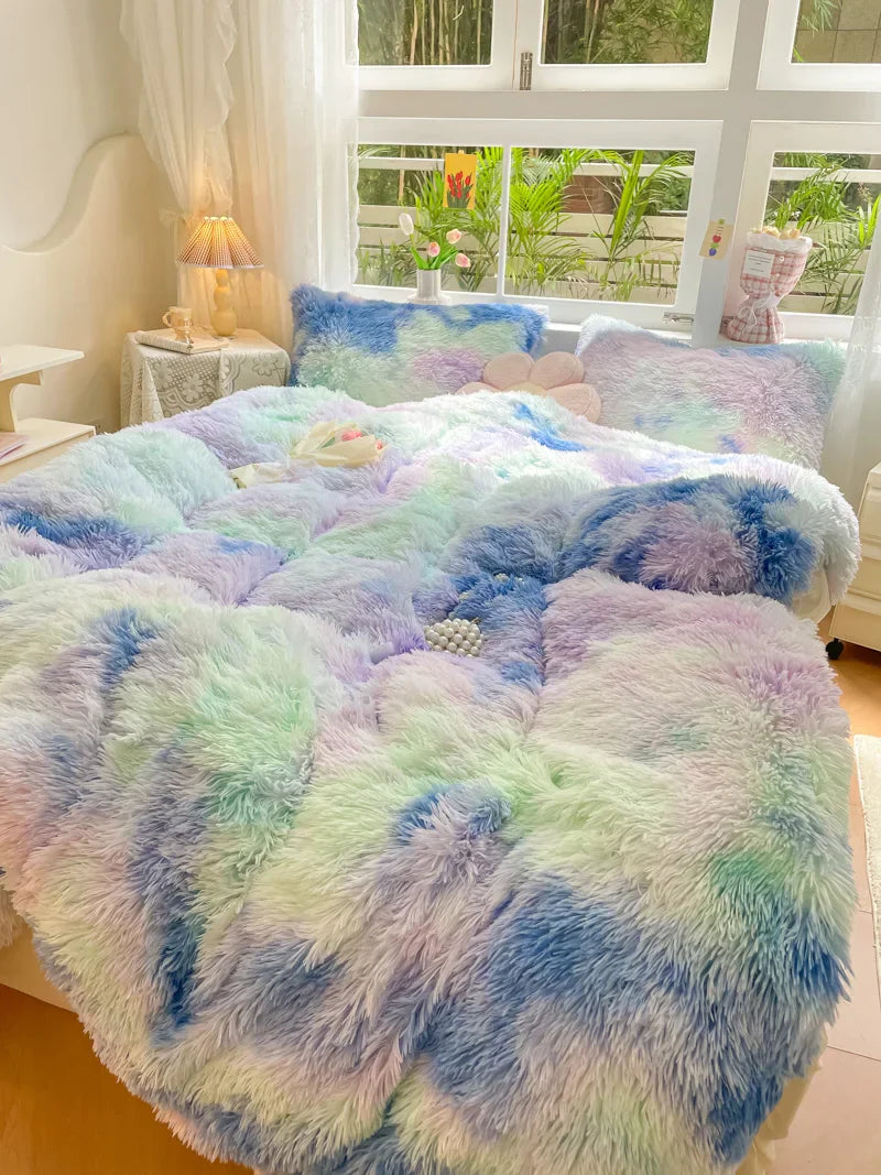 Candy Color Soft Duvet Cover - FluffCandy