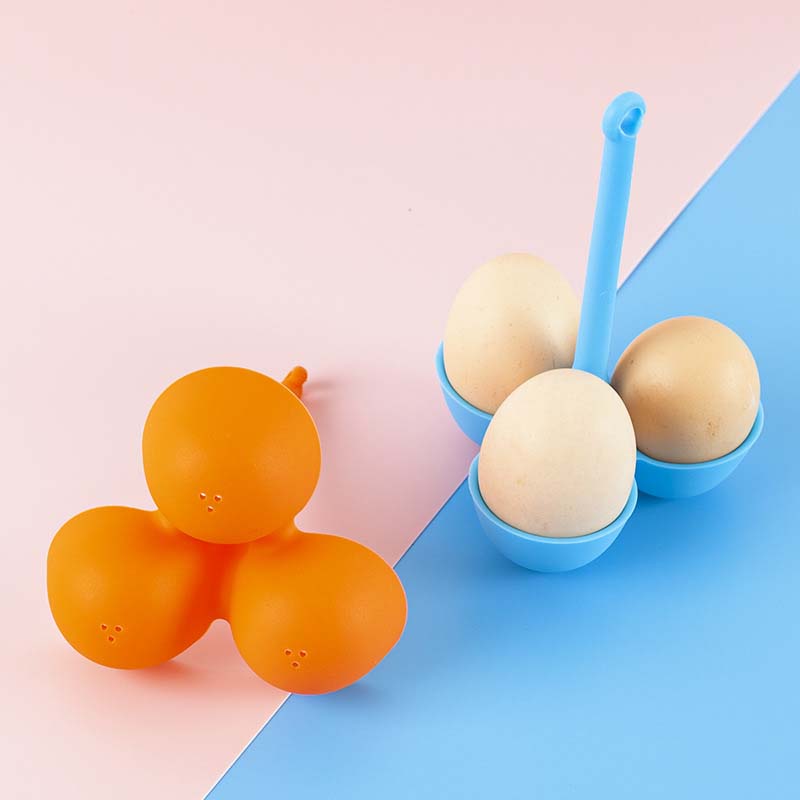 Food-grade silicone egg steamer
