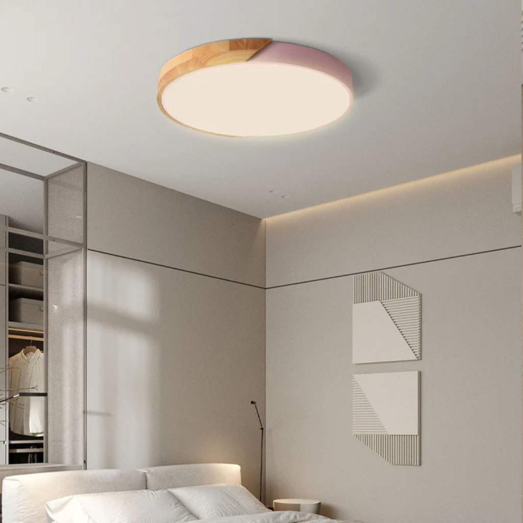 Elegant LED ceiling lamp in Scandinavian style