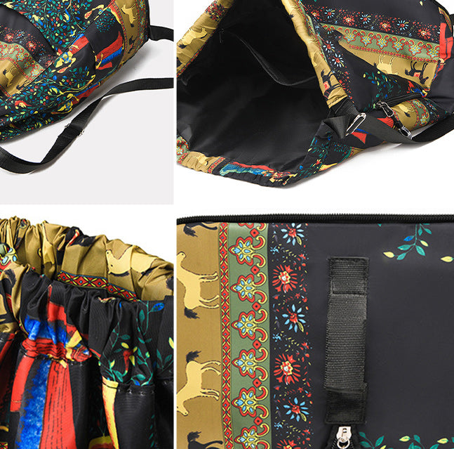 Drawstring, large capacity, dry-wet separation, travel sports backpack